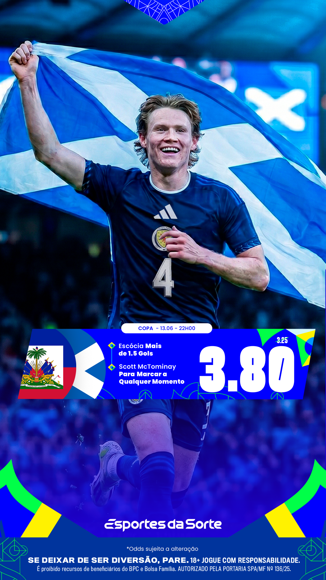 Sportbook - Haiti x Escócia