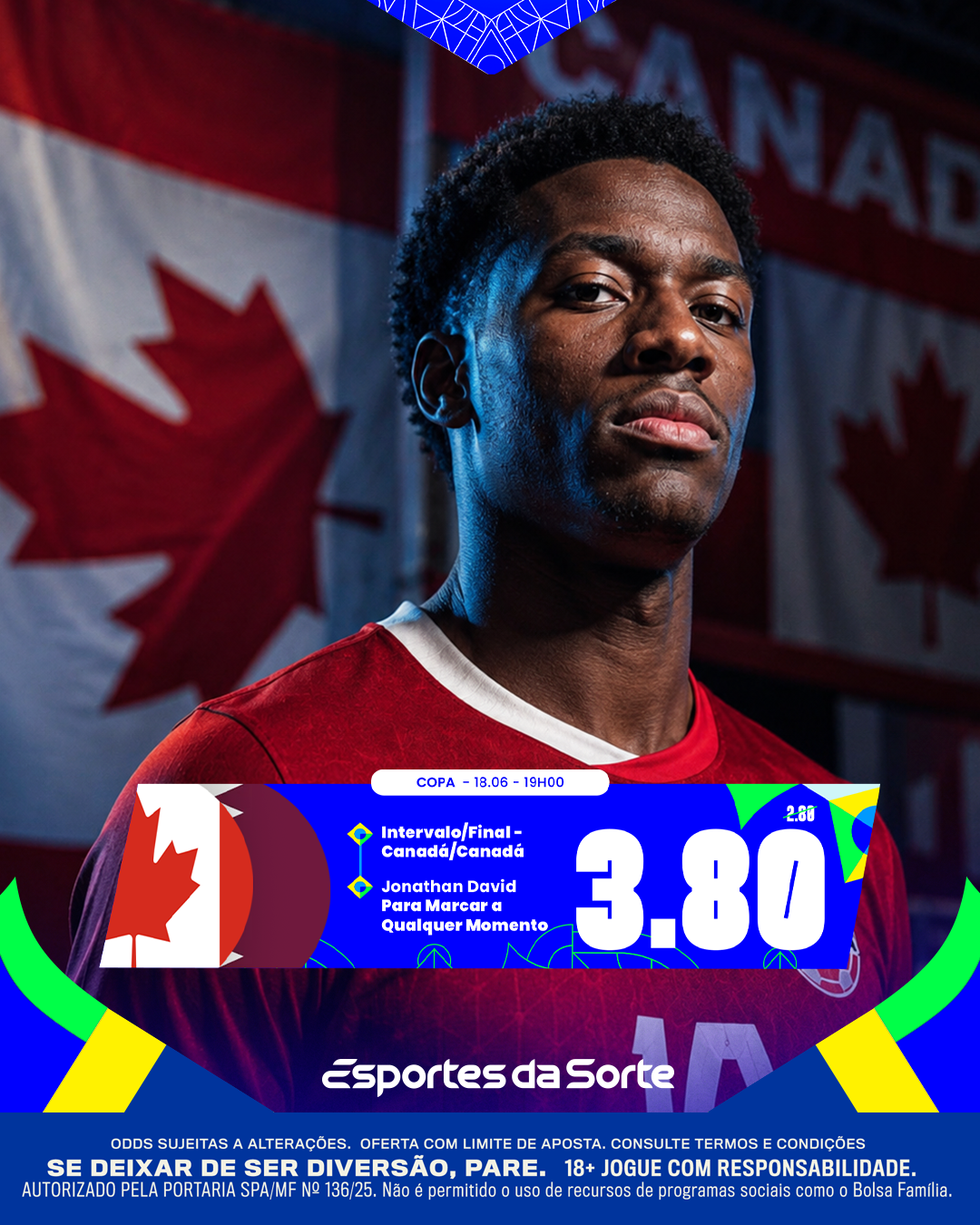 Sportbook - Canadá x Catar