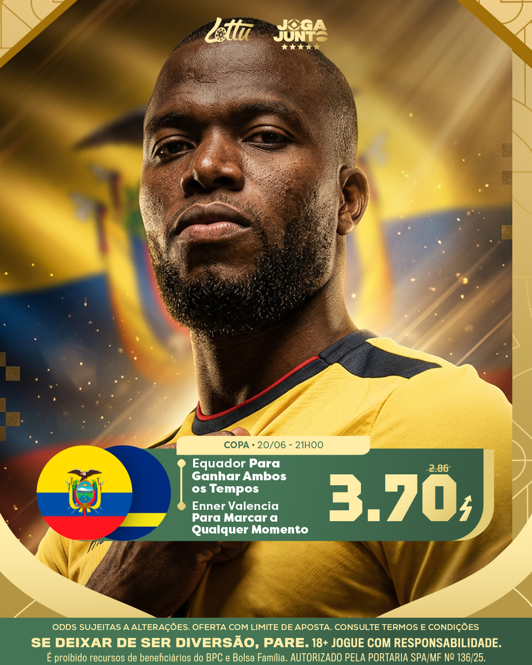Sportbook - Equador x Curaçao